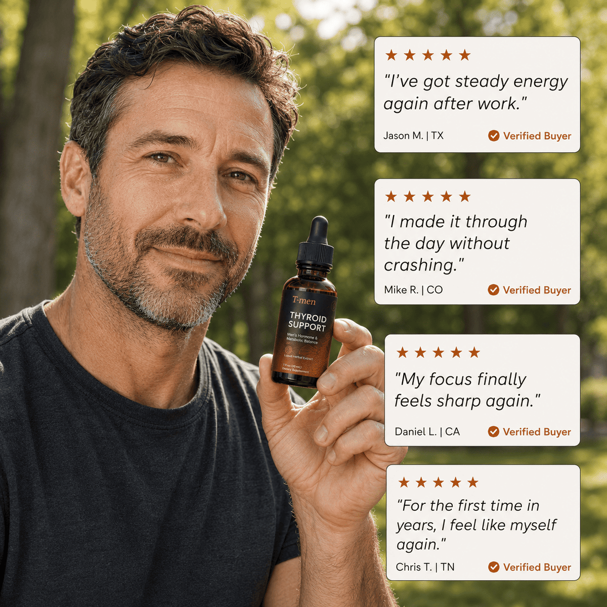 T-men™ Thyroid & Liver Support